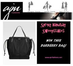AJM Fashions Spring Handbag Sweepstakes